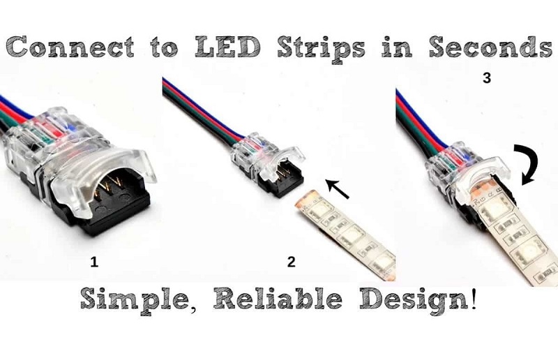 LED 灯带连接器